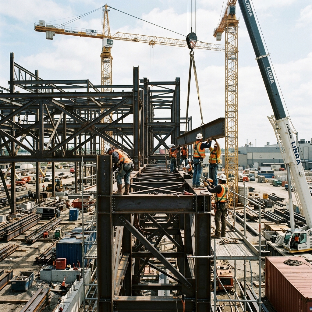 Montaje de Estructura Industrial de Alta Complejidad